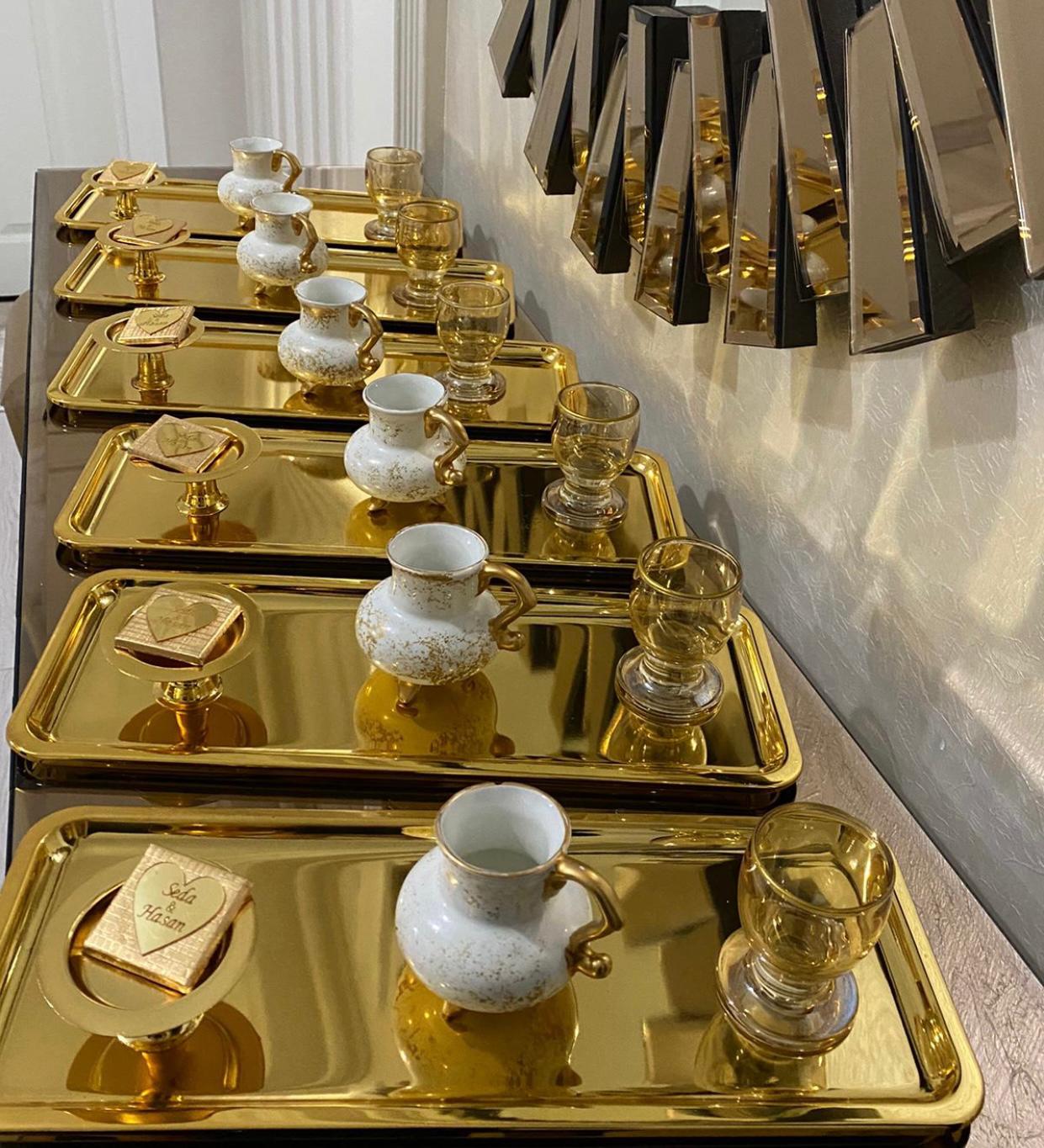 Paslanmaz Çelik gold  gümüş